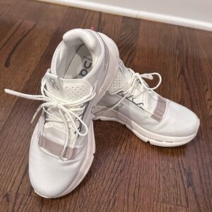 On Running Women's White Athletic Shoes